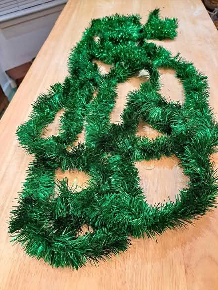 Photo of free Green metallic garland (Pasadena) #1