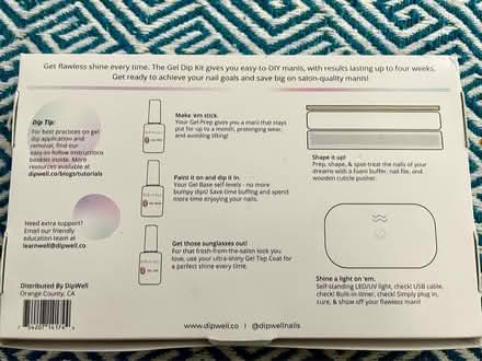 Photo of free Home Gel Nails Starter Kit & Colors (Takoma) #2