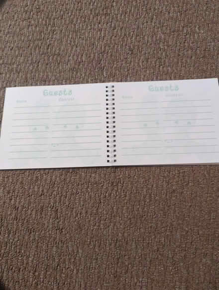 Photo of free 1 guest book and 2 notebooks (New) (Chorlton M21) #3