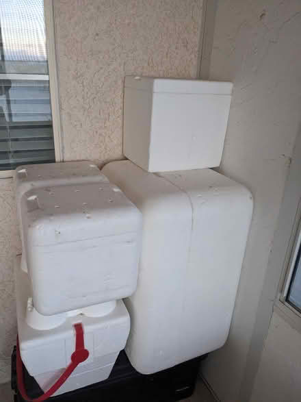 Photo of free Styrofoam Coolers (Hafen Ranch and Kellogg) #1