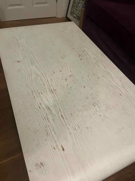 Photo of free White wooden coffee table (W7 3JG) #3