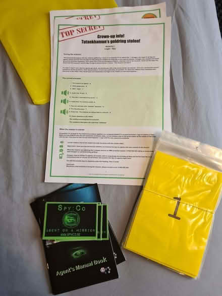 Photo of free SpyCo birthday party set (Headington OX3) #1
