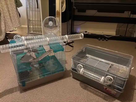 Photo of free hamster cage - with water bottle (CV32 Leamington Spa) #1