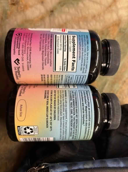 Photo of free 2 Magnesium 500mg (Palo Alto near Lucy Stern) #1