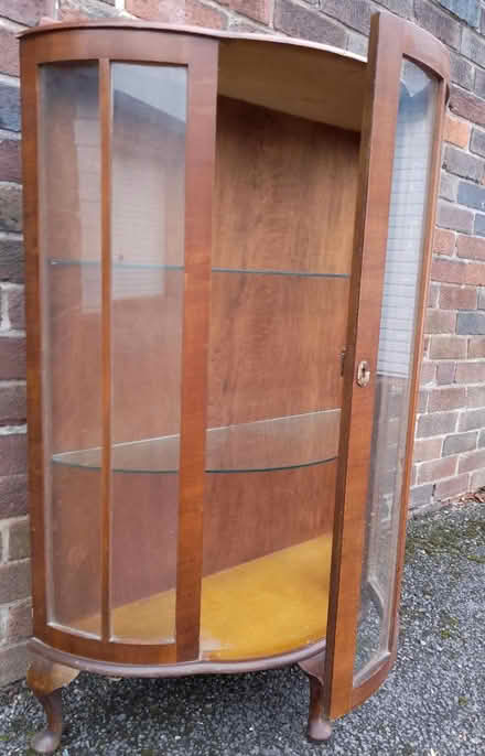 Photo of free Vintage China Cabinet (Leek ST13) #2