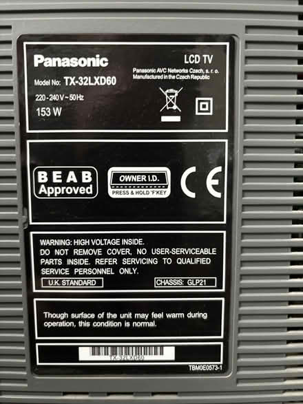 Photo of free Panasonic 32” tv (Sigglesthorne HU11) #2