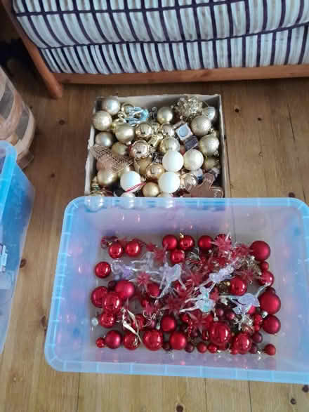 Photo of free Xmas baubles and other bits (Darlington) #1