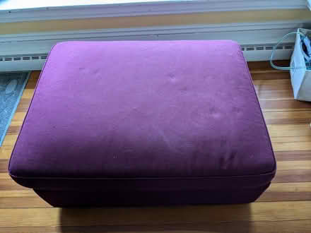 Photo of free Storage ottoman (Teele Sq, Somerville) #1