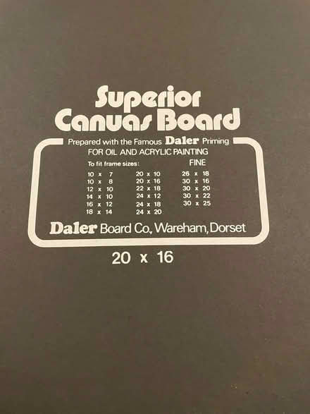 Photo of free Canvas Board for painting (Tenbury Wells, WR15) #2