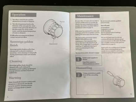 Photo of free Mira 723 Thermostatic Shower Mixer control unit (Ravelston EH4) #2