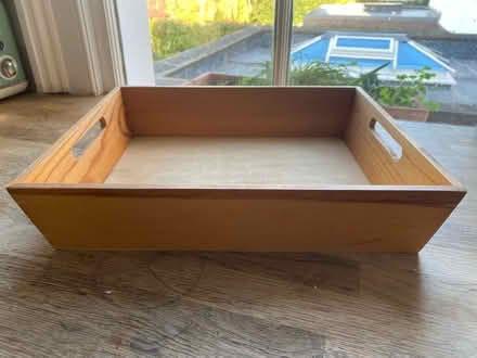 Photo of free Wooden tray (Herne Hill, SE24) #1
