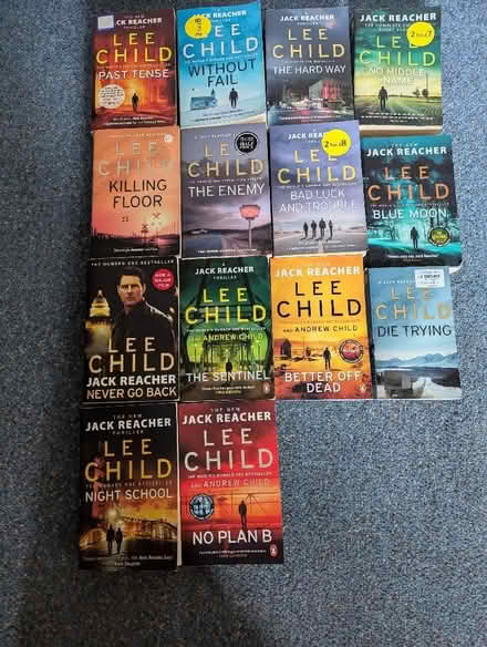 Photo of free Jack Reacher books (Southport PR8) #1