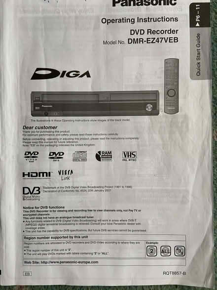 Photo of free vhs/dvd recorder (Kendal LA9) #2