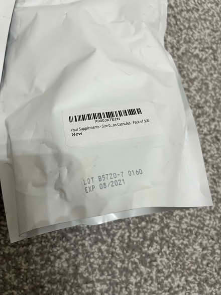 Photo of free Empty vegetarian capsules (Beauchief S8) #3