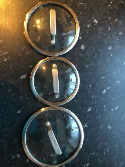 Photo of free Ninja glass pan lids (Broadclyst) #1