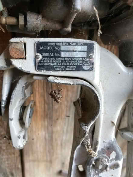 Photo of free Outboard motor (Dundon TA11) #2