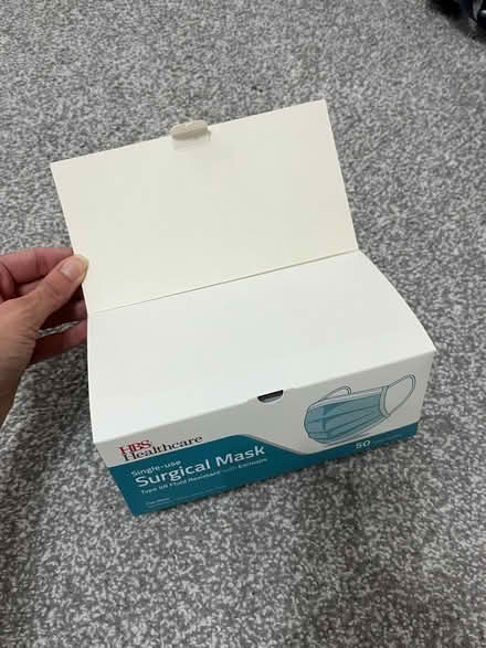 Photo of free Unopened box of masks (Beauchief S8) #2