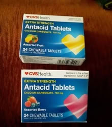 Photo of free CVS brand antacid tablets, expired last year #1