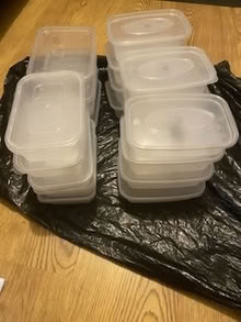 Photo of free Plastic food boxes with lids (Colwick, Nottingham) #2