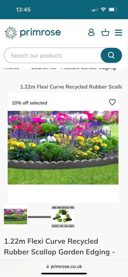 Photo of free Rubber scallop garden edging (Glastonbury, BA6) #1
