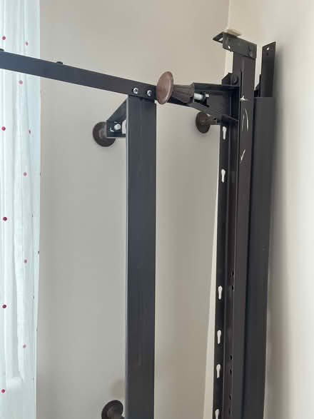 Photo of free King metal bed frame and box spring (between Dascomb and Clark Road) #1