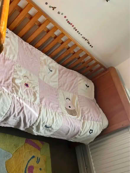 Photo of free Cot (converts to toddler bed) (Raynes Park SW20) #2