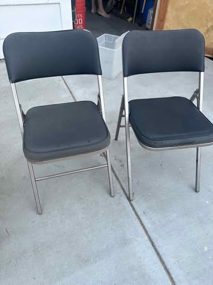 Photo of free Heavy Duty folding chairs (Central Alameda) #1