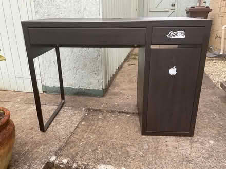 Photo of free Black IKEA Micke desk (Stroud GL5) #2