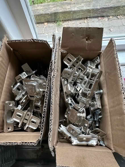 Photo of free 30 cabinet hinges (Loughton IG10) #2