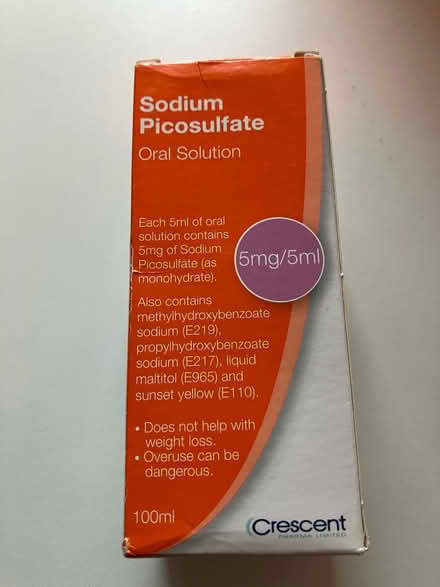 Photo of free Sodium picosulphate (Woolton L25) #2
