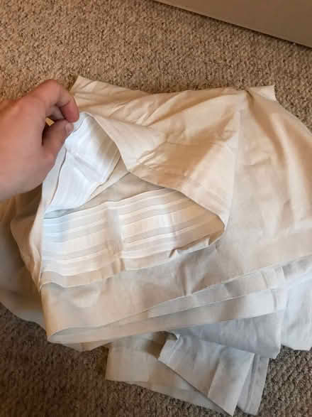 Photo of free 4 x IKEA curtains (Rotherhithe) #2
