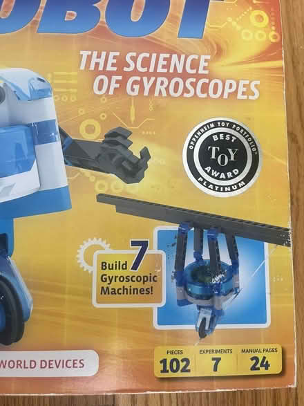 Photo of free Gyrobot STEM building kit (Lawrence Expwy & Monroe Street) #4