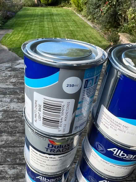 Photo of free Paint sample pots (Bayworth OX13) #3