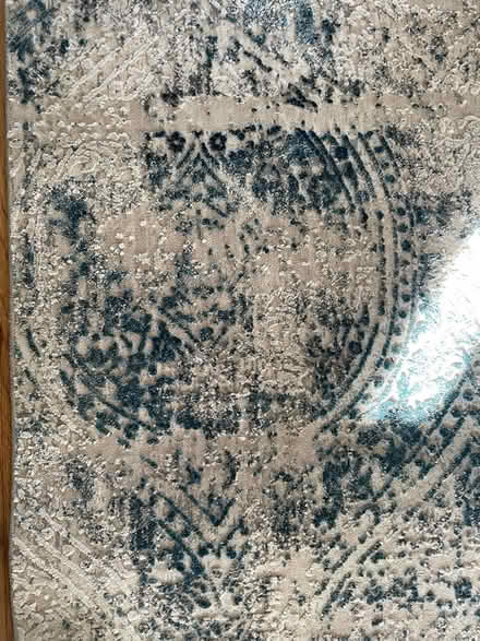 Photo of free Rug 6x9 blue (Pound Ridge) #3