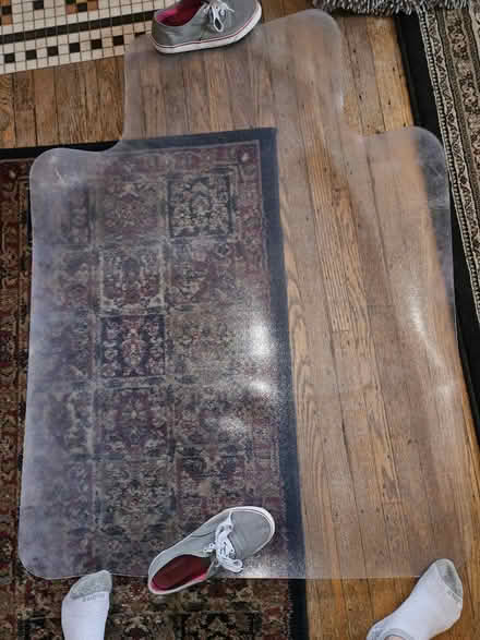 Photo of free Clear chair mat (East Wilmette) #1