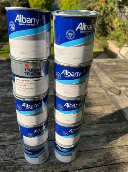 Photo of free Paint sample pots (Bayworth OX13) #1