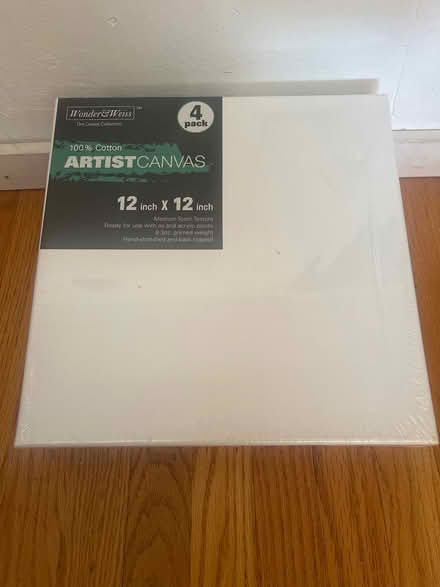 Photo of free 4 pack art canvas (new) (Lawrence Expwy & Monroe Street) #1