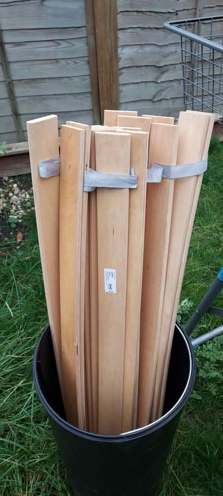 Photo of free Bed slats (ikea luroy) single bed (KT2 Kingston upon Thames) #1