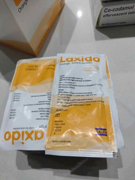 Photo of free Laxido sachets (Ladywell SE13) #1