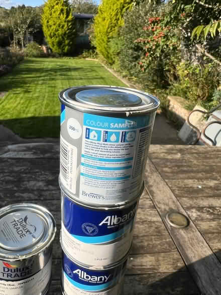 Photo of free Paint sample pots (Bayworth OX13) #2