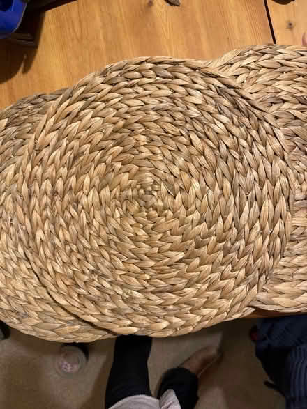Photo of free 4 wicker place mats (Stubbington PO14) #2