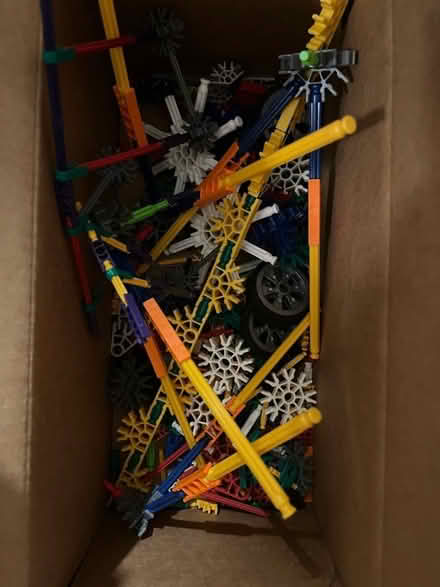 Photo of free Box of Knex pieces (Harborne B17) #1