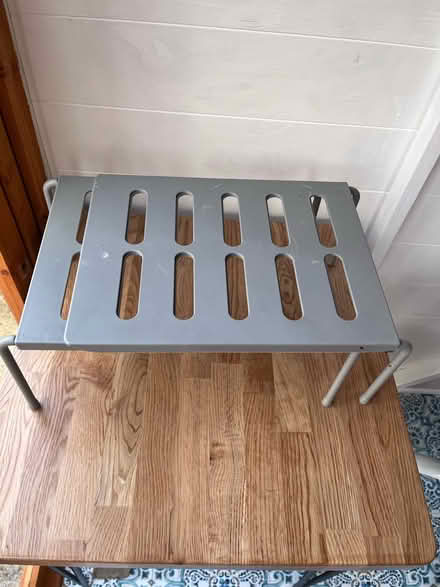 Photo of free Expanding plastic shelf (BA2) #1