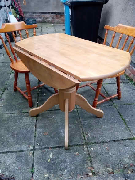 Photo of free Round Table + 2 Chairs (Darley. DE1) #1