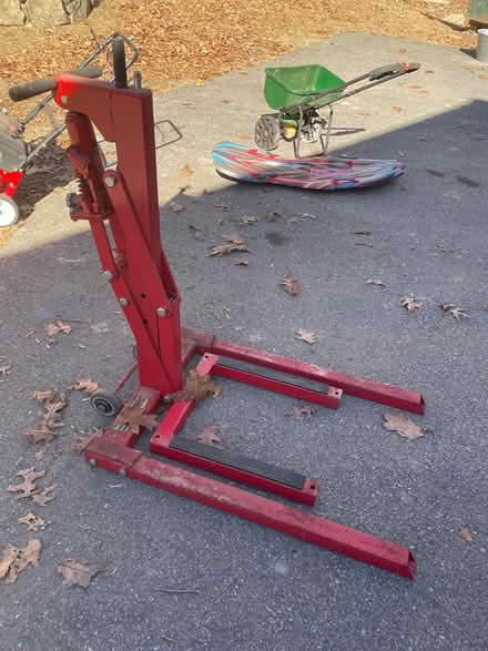 Photo of free Motorcycle Lift (Pound Ridge) #1