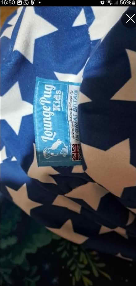 Photo of free Kids bean bag seat (N22 Haringay) #2