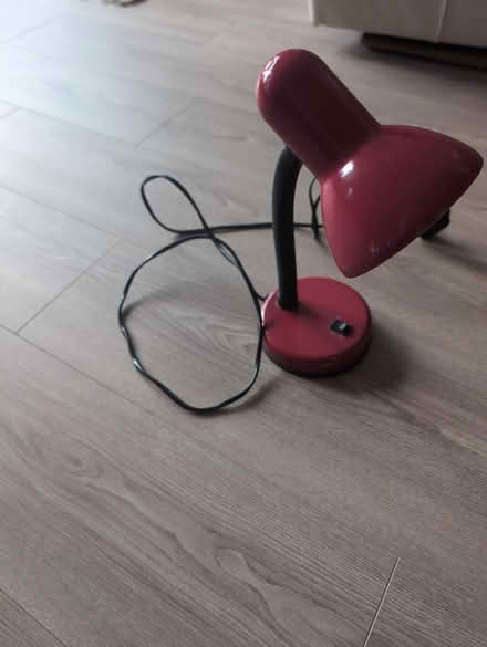 Photo of free Red desk lamp (Shenfield, CM15) #1