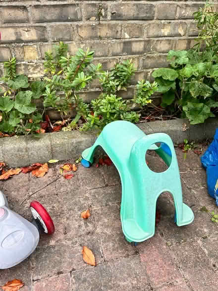 Photo of free Child’s ride on scooter (Royston, by the station (SG8)) #1