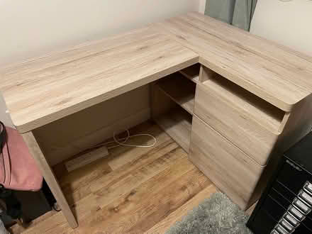 Photo of free L shaped desk (Halewood) #1