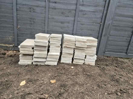 Photo of free 74 limestone cobbles (Letchworth SG6) #1